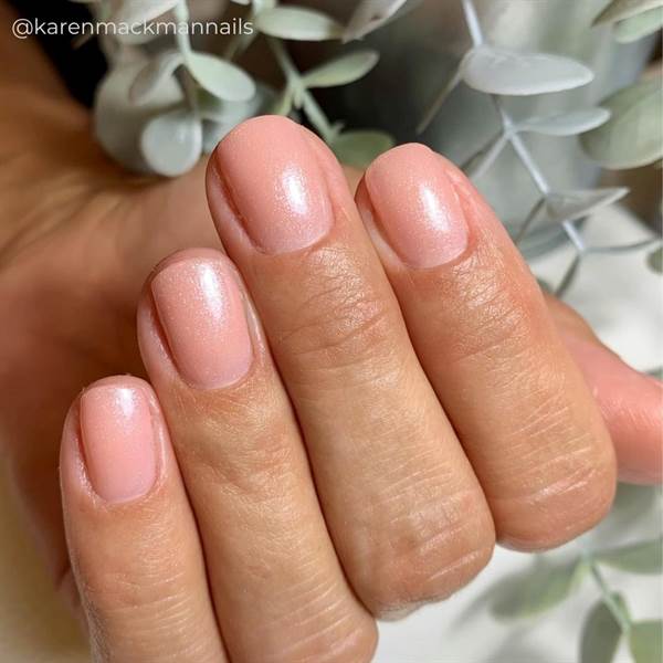 SMALTO CND VINYLUX Grapefruit Sparkle